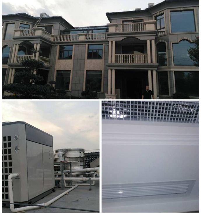 給別墅供暖，土豪們都選擇空氣能熱泵！