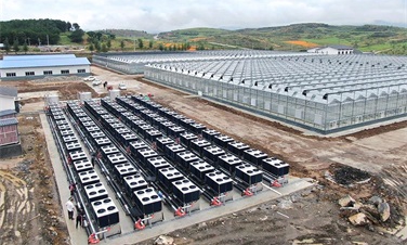 助力綠色農(nóng)業(yè)發(fā)展！貴州3萬(wàn)平蔬菜大棚建設(shè)碧淶空氣能采暖工程